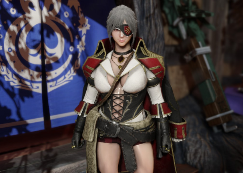 《怪物獵人崛起：曙光》EBB性感巴爾巴尼亞套MOD