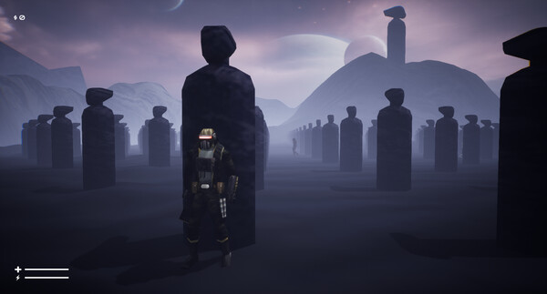 在一顆遙遠寒冷的星球下