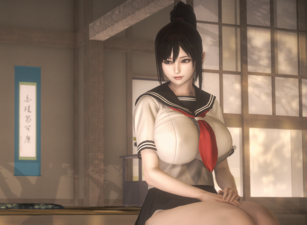 《AI少女》清純校園高馬尾美少女MOD