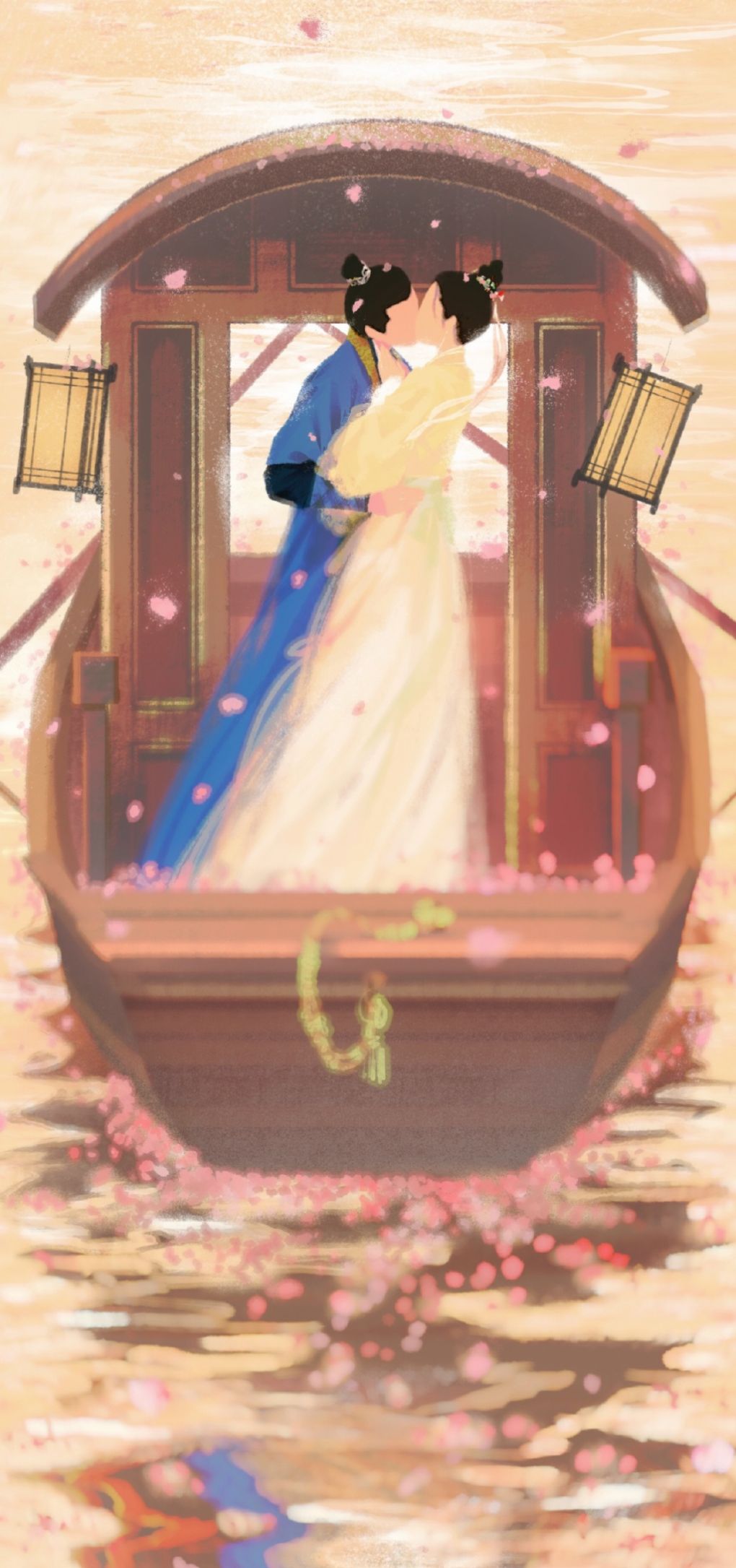 七夕招桃花壁紙