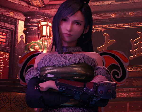 《最終幻想7：重制版》蒂法cos愛麗絲瘋狂回歸蝴蝶MOD