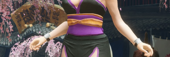 《怪物獵人崛起：曙光》更加性感女性碎花浴衣MOD
