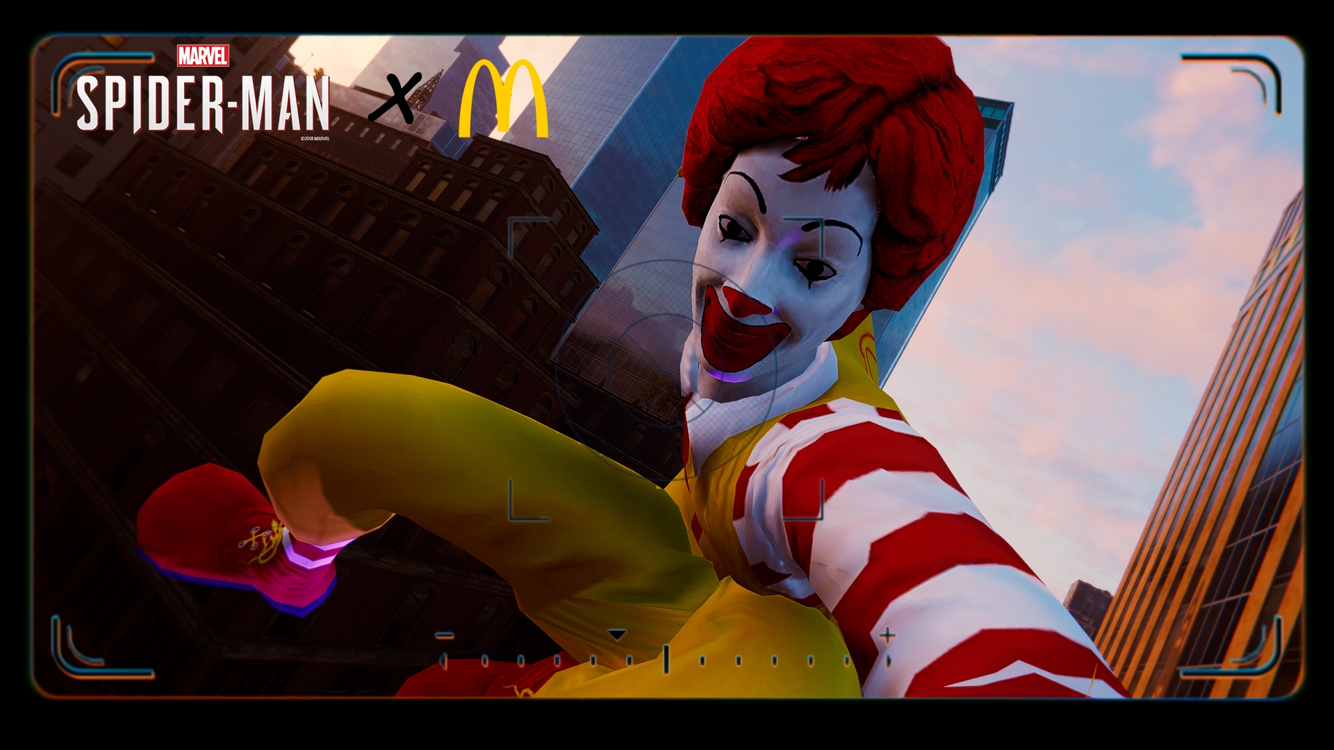 《漫威蜘蛛俠：重制版》麥當勞叔叔MOD
