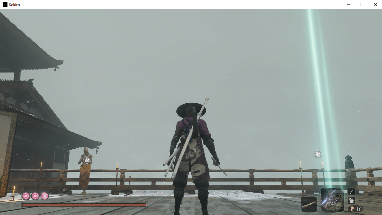 《只狼：影逝二度》紫低白龍服飾MOD