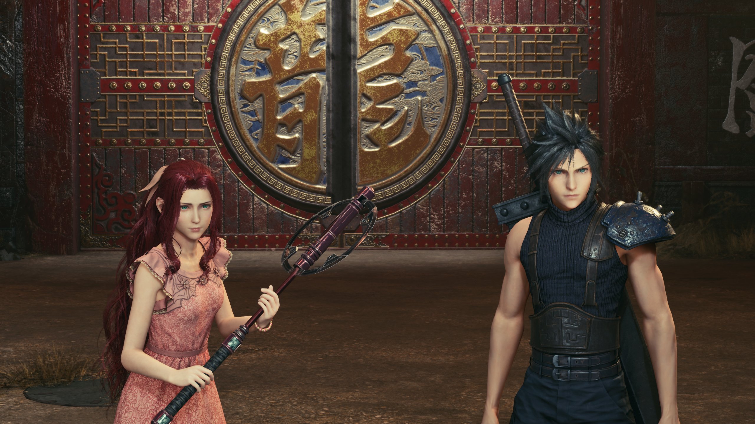 《最終幻想7：重制版》克勞德頭發的顏色切換MOD