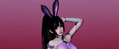 《AI少女》黑色長馬尾斗羅女主角小舞MOD