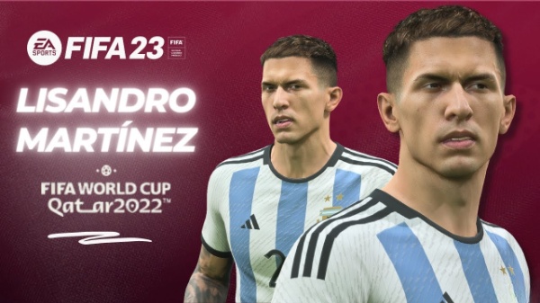 《FIFA 23》利桑德羅·馬丁內斯臉型補丁