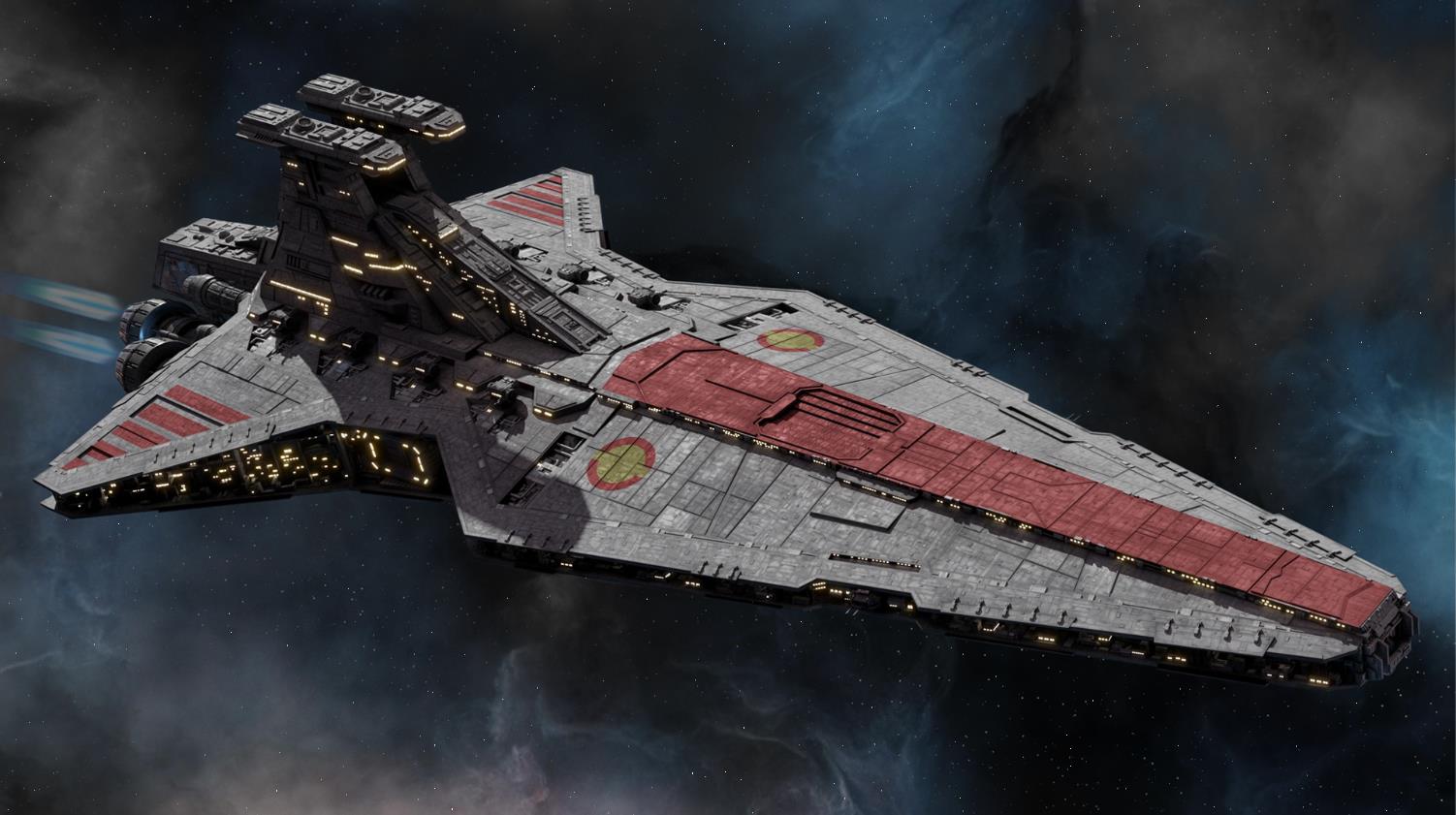 《Wallpaper Engine》星球大戰(zhàn)獵兵級殲星艦動態(tài)壁紙