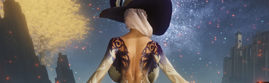 《艾爾登法環》性感豐腴魔女赫斯提亞替換拉塔恩套裝MOD