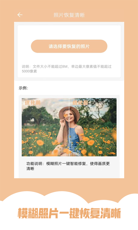 AI照片修復(fù)助手