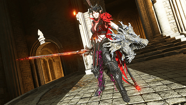 《艾爾登法環(huán)》熔火女武神盔甲MOD