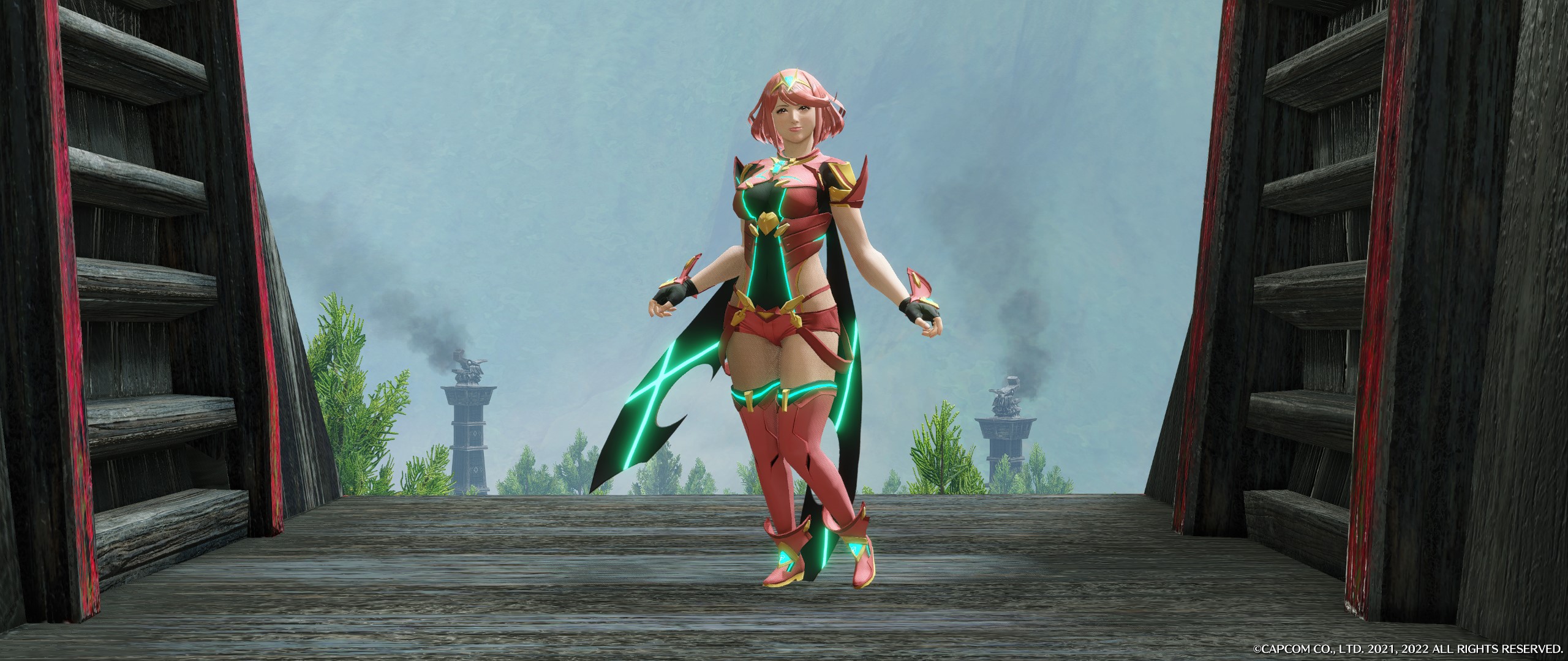 《怪物獵人：崛起》異度之刃2焰MOD