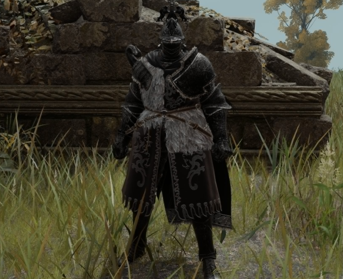 《艾爾登法環(huán)》黑化版失鄉(xiāng)騎士套裝MOD