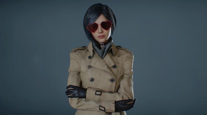 《生化危機2：重制版》艾達王心形太陽眼鏡MOD[兼容新版本]