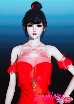 《AI少女》紅色薄紗禮服大眼萌妹MOD