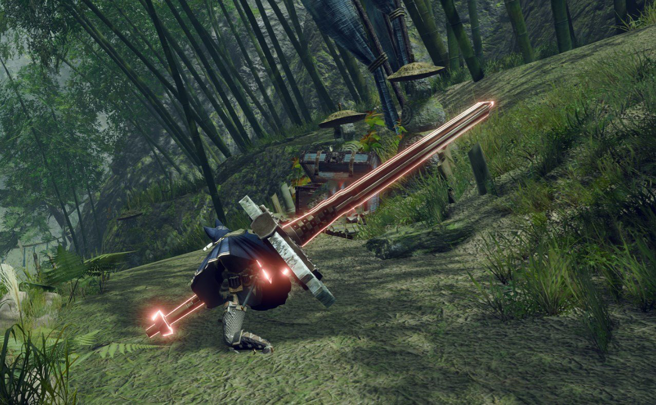 《怪物獵人：崛起》長槍橫掃蓄力招式增強MOD
