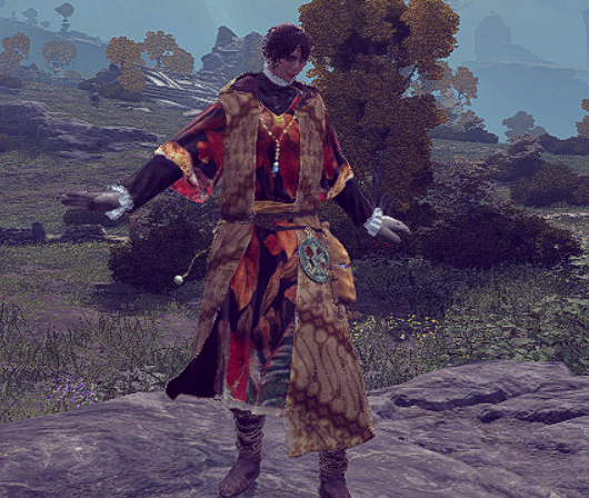 《艾爾登法環》觀星者套裝花紋重做MOD
