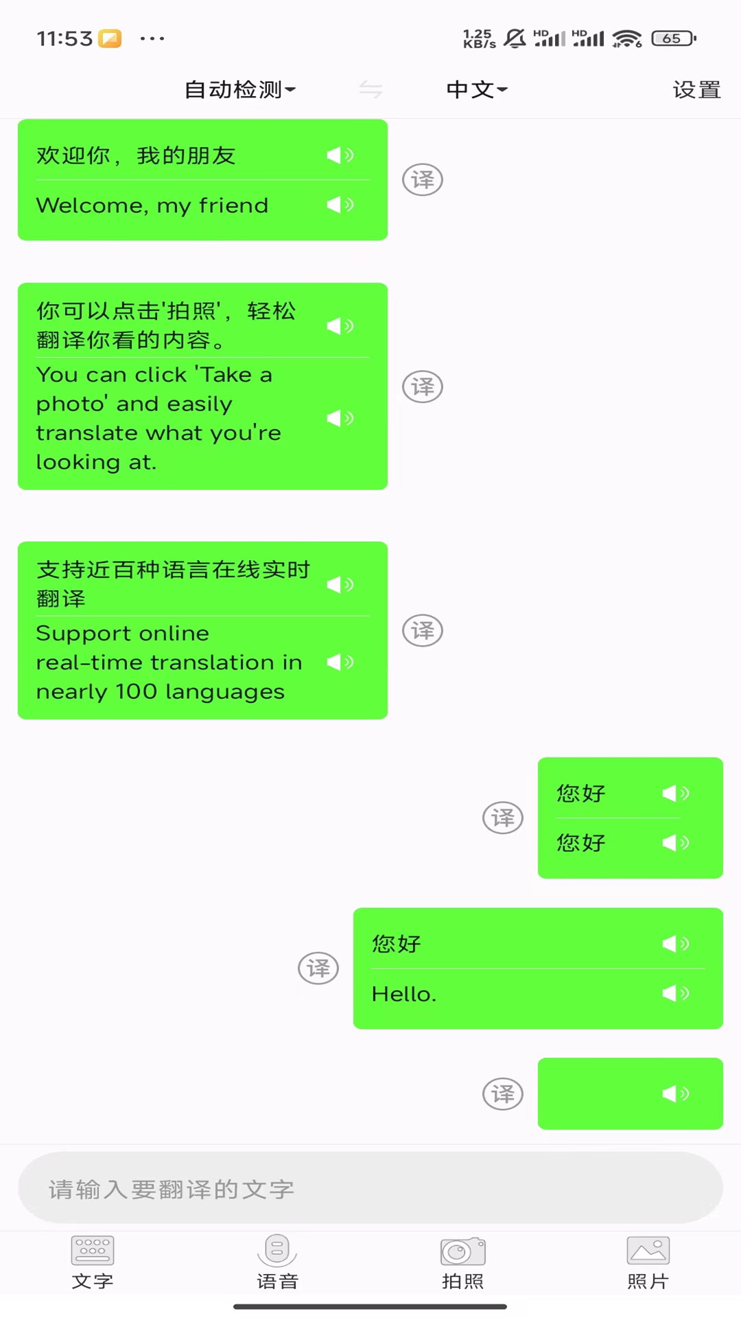 極致語言翻譯器