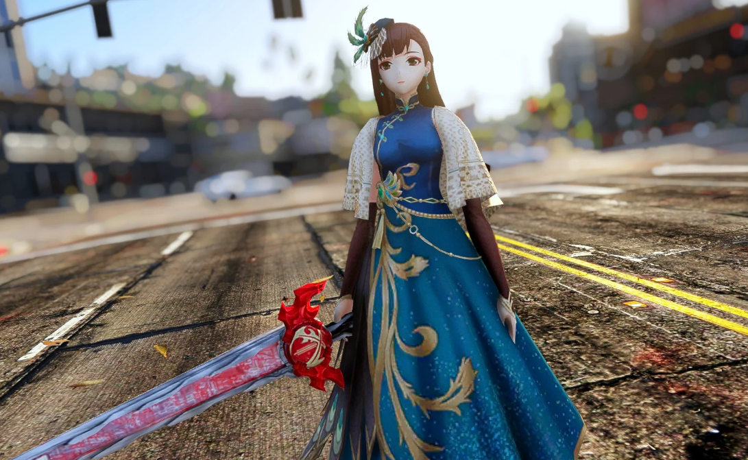 《俠盜獵車手5》夜班特工如馨女士MOD