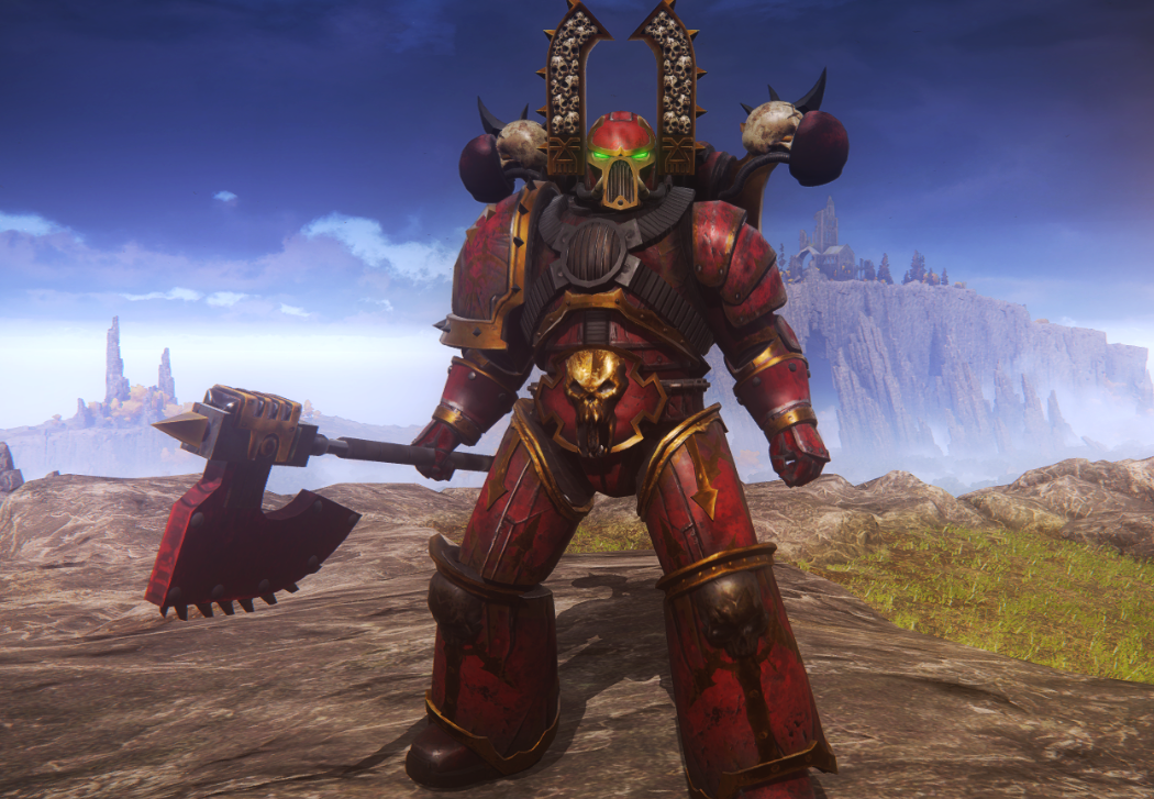 《艾爾登法環》戰錘4K恐虐狂戰士替換火焰主教套MOD