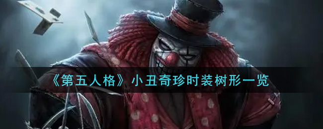 《第五人格》小丑奇珍時裝樹形一覽