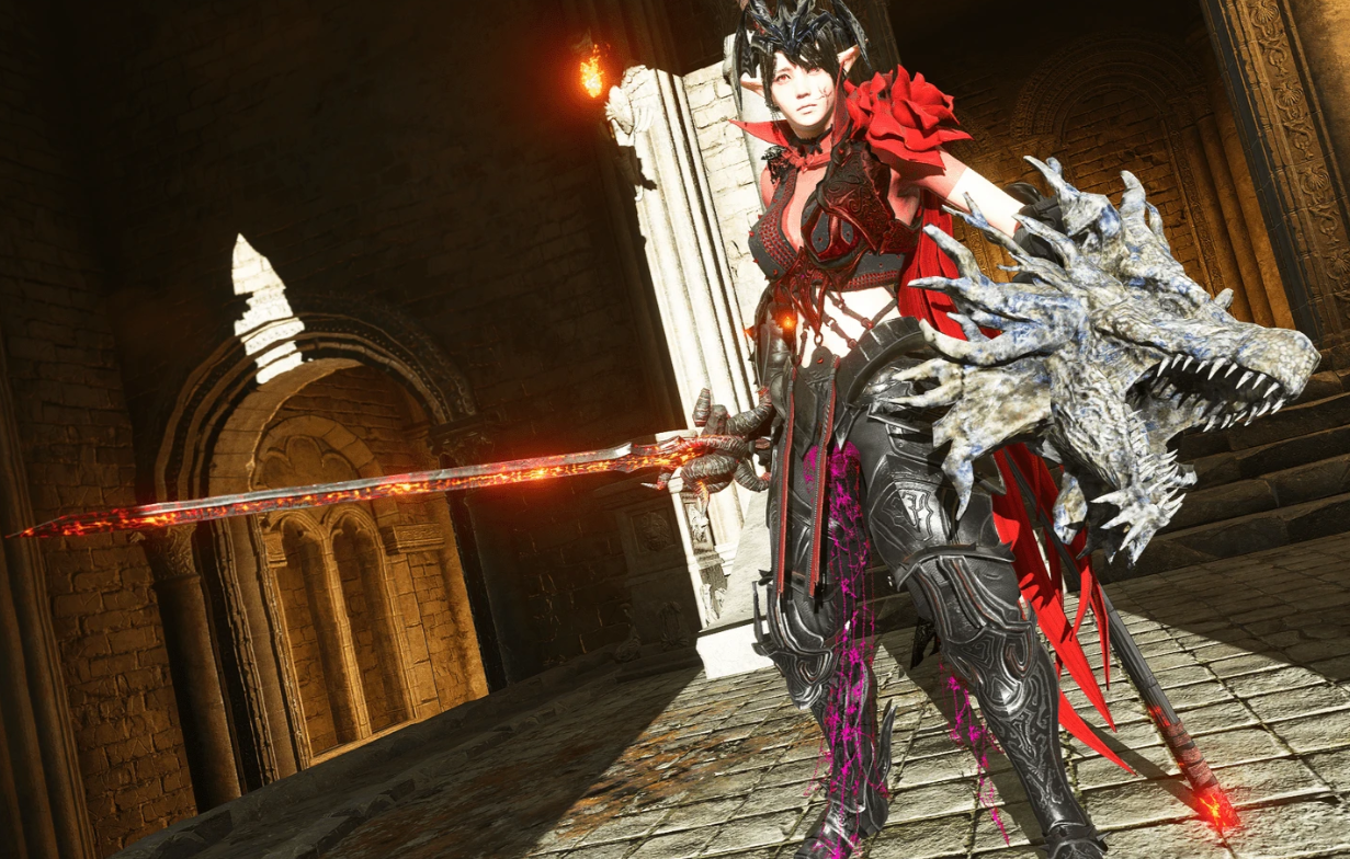 《艾爾登法環》熔火女武神套裝MOD