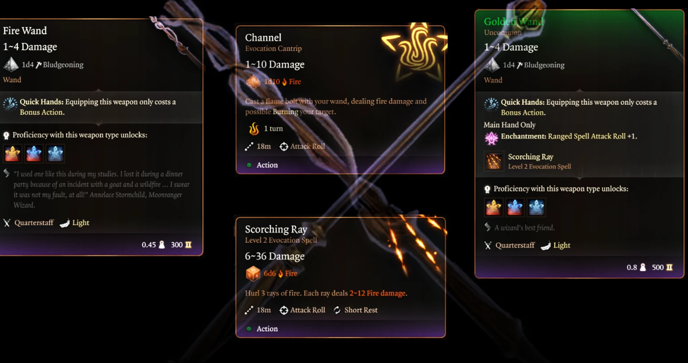 《博德之門(mén)3》精靈武器魔杖MOD
