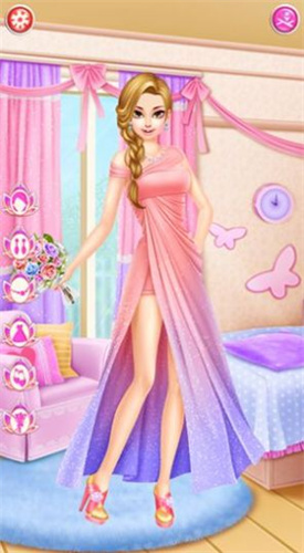 公主婚禮換裝和化妝