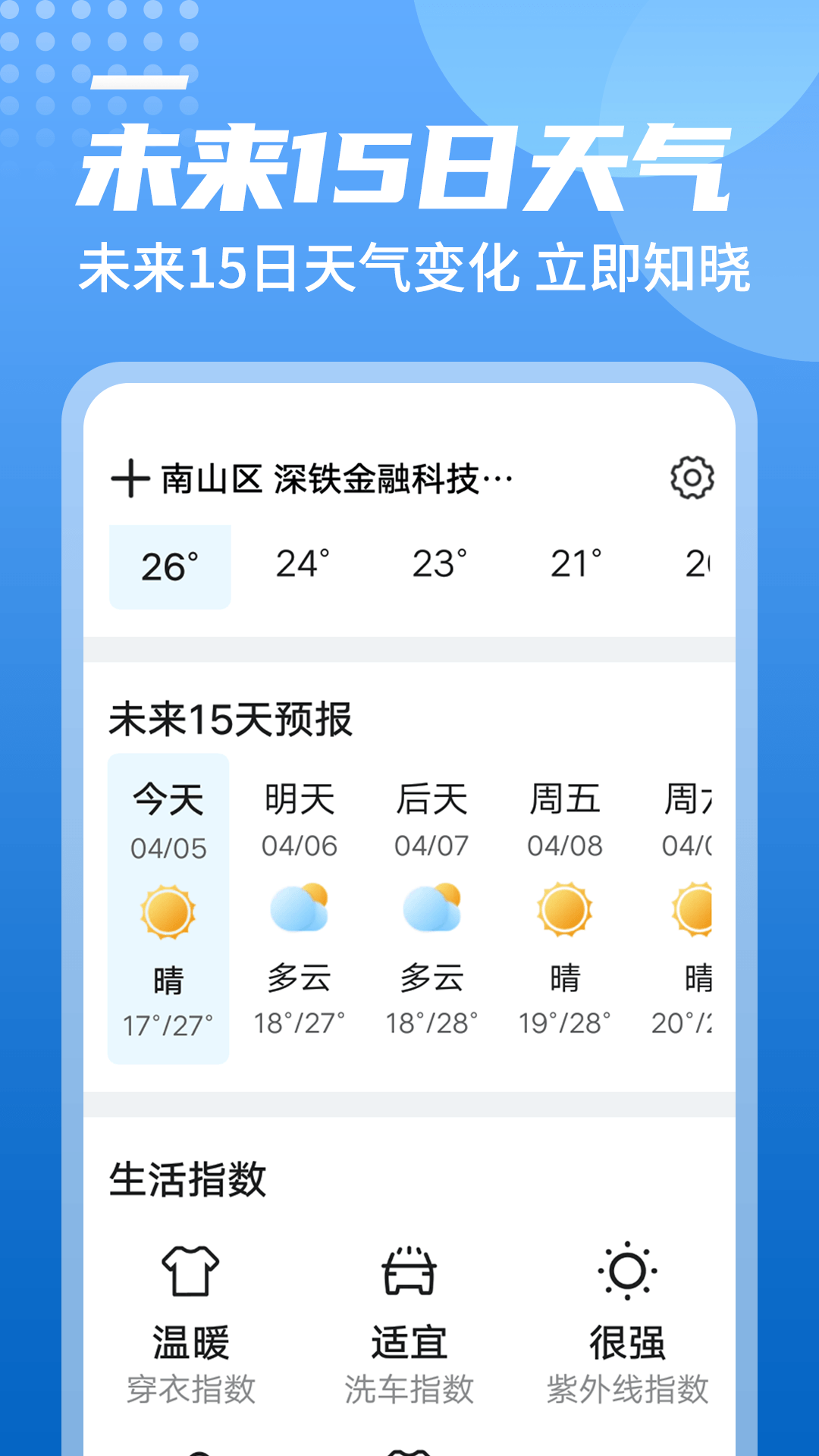 青春中華天氣