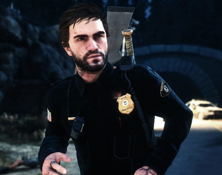 《往日不再》黑色警服MOD
