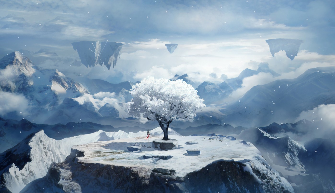 《Wallpaper Engine》絕峰雪樹動態(tài)壁紙