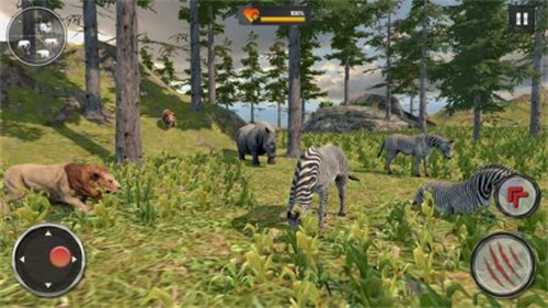 野生獅子RPG動物模擬器