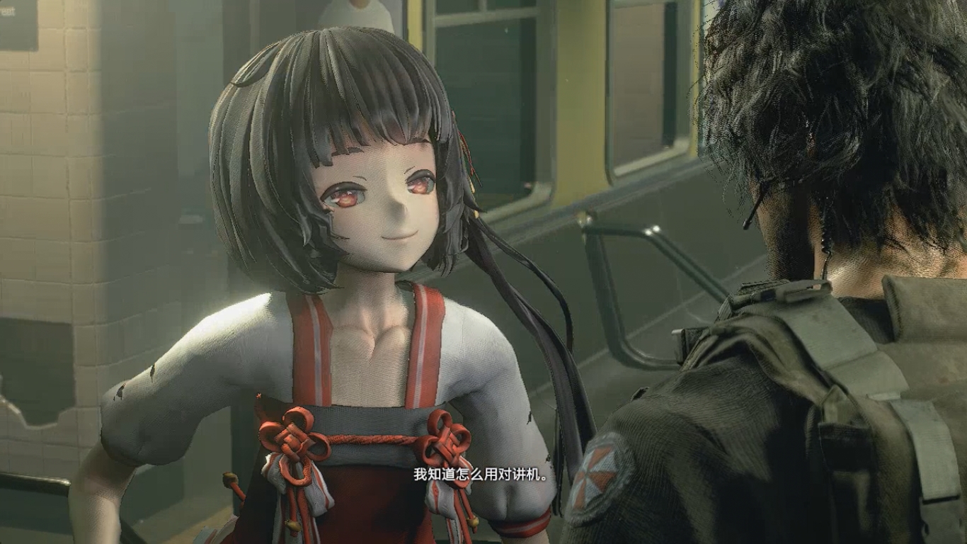《生化危機3：重制版》黑色短發和服美少女替換吉爾外觀MOD