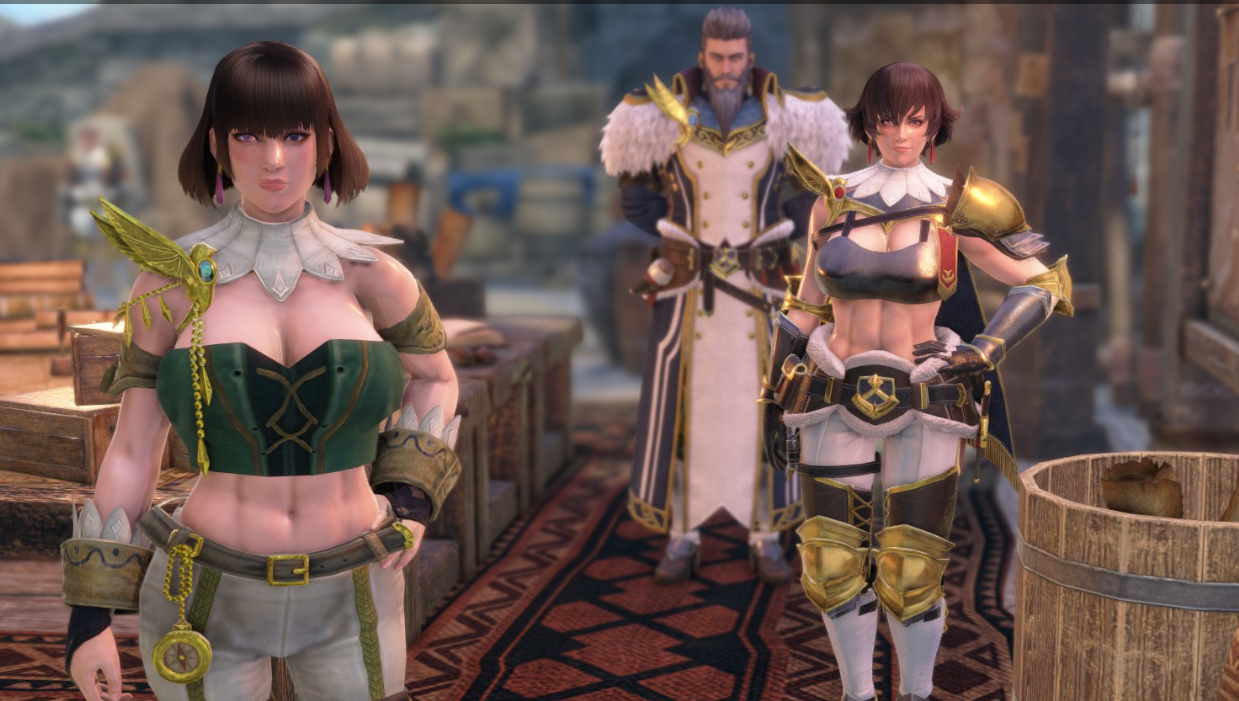 《怪物獵人崛起：曙光》NPC羅德娜EBB性感尊嚴套MOD