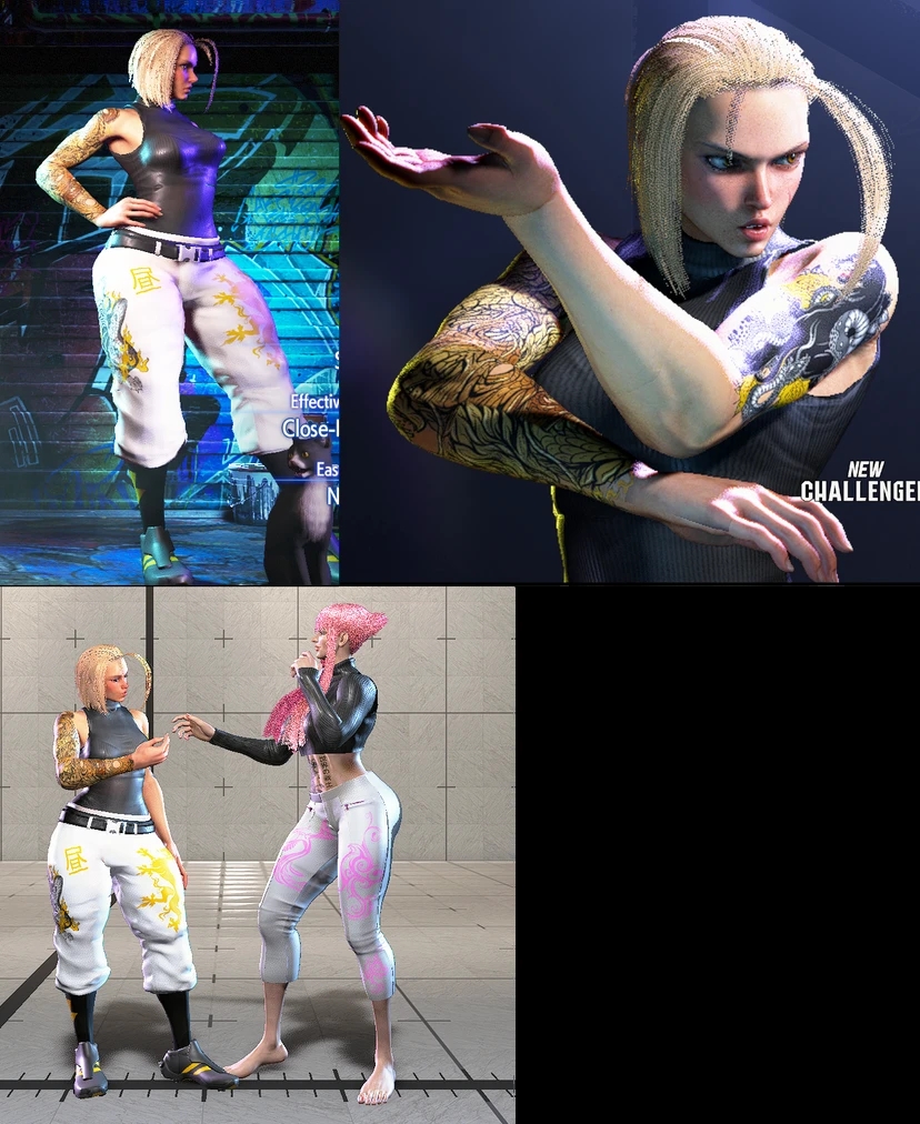 《街頭霸王6》嘉米街頭格斗服裝MOD