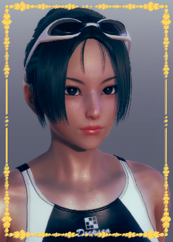 《AI少女》競賽泳裝深色皮膚小姐姐MOD