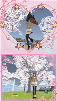 櫻花校園少女秀
