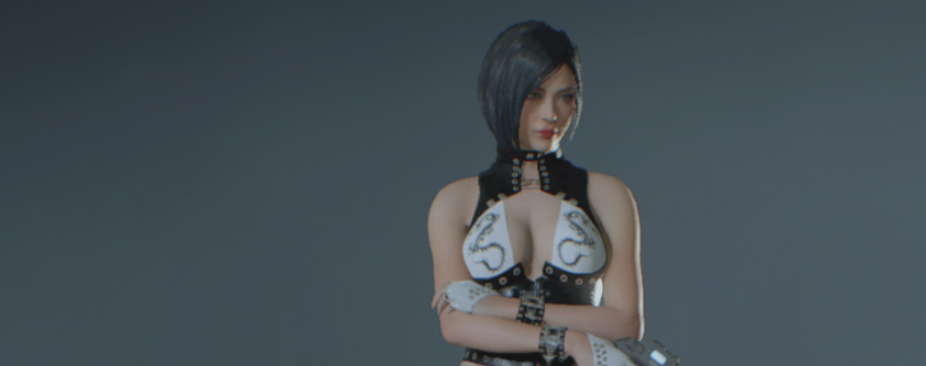 《生化危機2：重制版》艾達白色機車服裝MOD