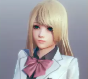 《AI少女》金發(fā)藍(lán)瞳清純少女高中生MOD
