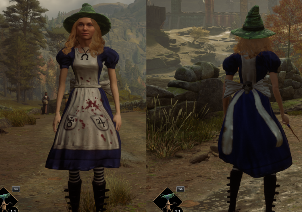 《霍格沃茨之遺》愛麗絲瘋狂回歸服裝MOD