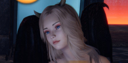 《懲戒魅魔》清涼黑翼短角惡魔捏臉MOD