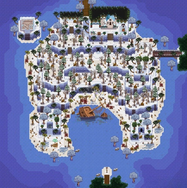 《星露谷物語》階梯島嶼農場MOD