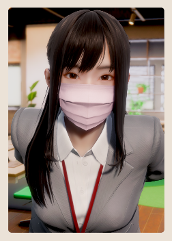 《ROOM Girl》公司口罩女同事MOD