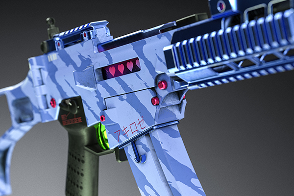 《嚴(yán)陣以待》G36C亞綺羅森皮膚MOD