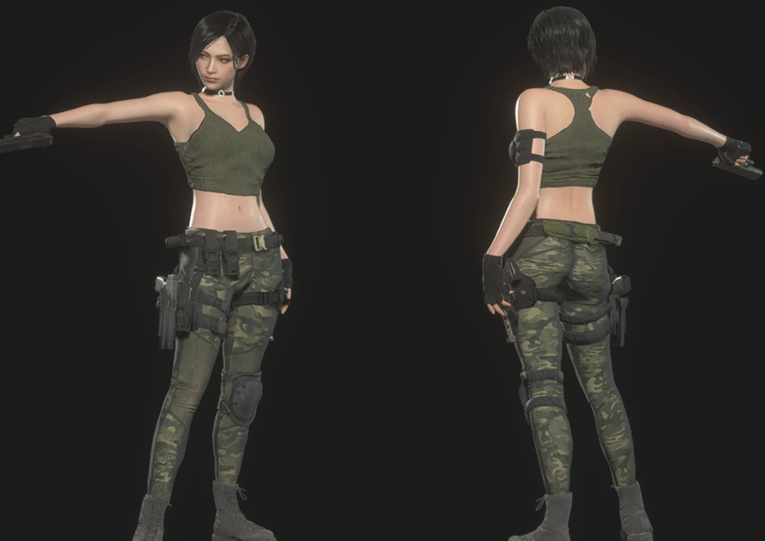 《生化危機4：重制版》艾達王性感死亡傭兵裝MOD[正式版]