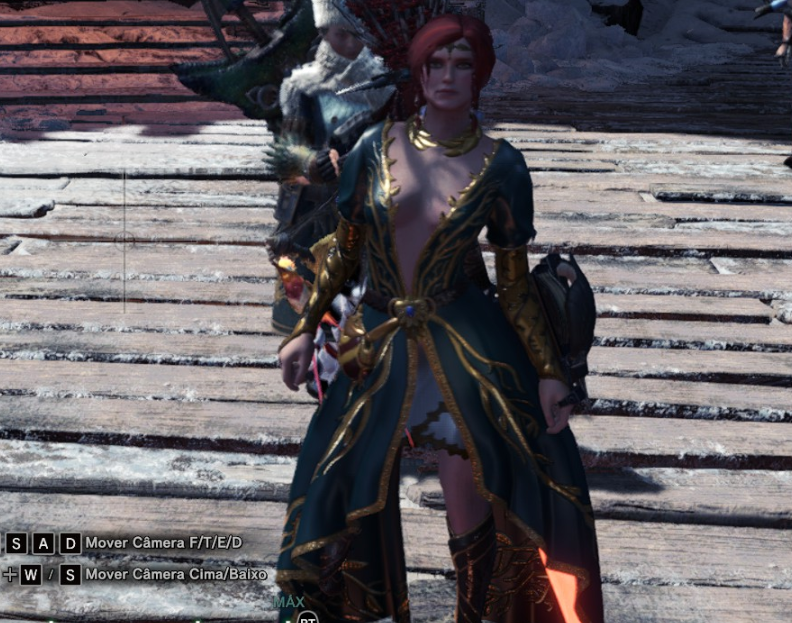 《怪物獵人世界：冰原》女性角色化身巫師3女主角特莉絲MOD