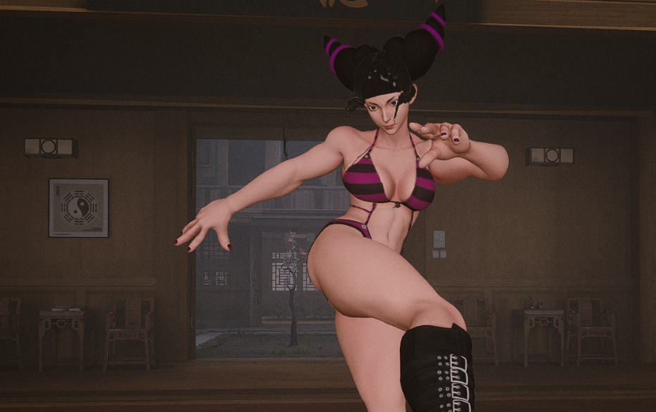 《師父》女性街霸性感御姐韓蛛俐泳裝v1.2MOD