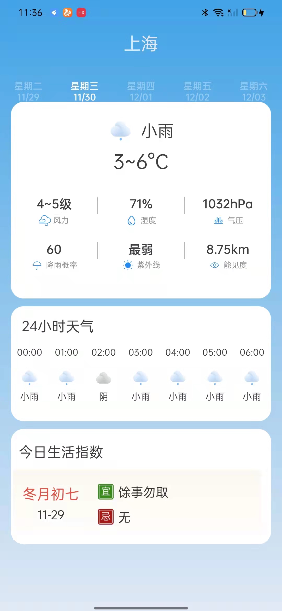 新華天氣