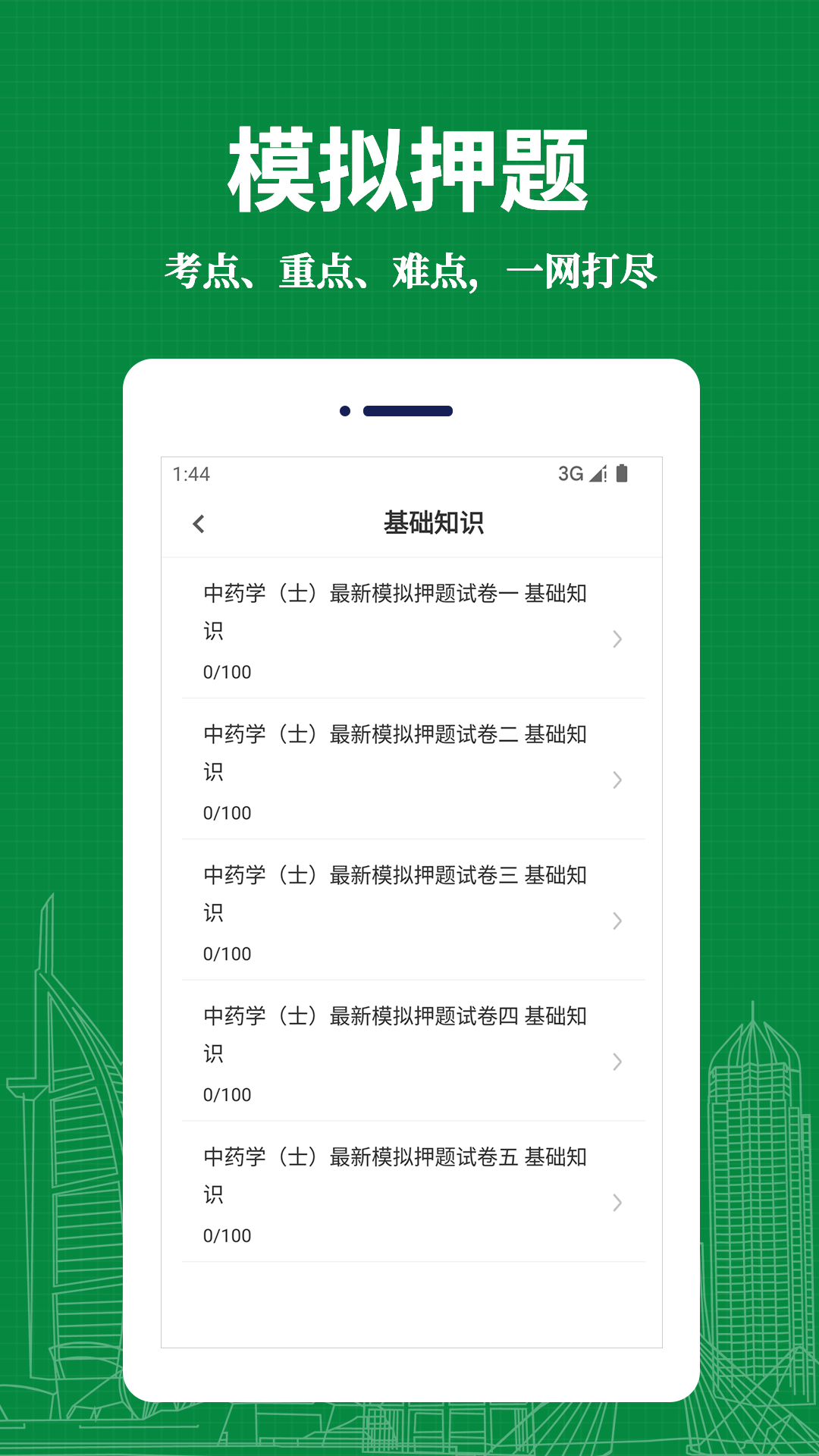 中藥士易題庫