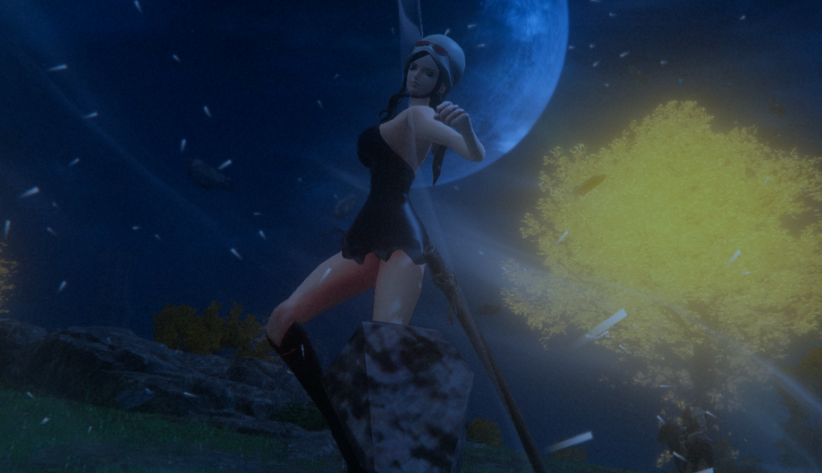 《艾爾登法環》海賊王性感羅賓替換布萊澤套MOD